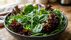 Come ridurre l'amaro nelle verdure da insalata come la rucola