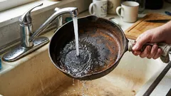 Le pentole arrugginite possono essere pulite con un semplice ortaggio: lavare i piatti diventa più facile