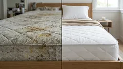 Come pulire un materasso a casa da macchie e odori sgradevoli